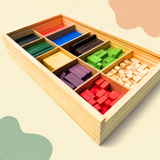 Escala Cuisenaire do Kit Matemática Completo Titolin