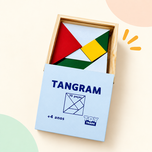 Tangram do Kit Raciocínio e Construção Titolin
