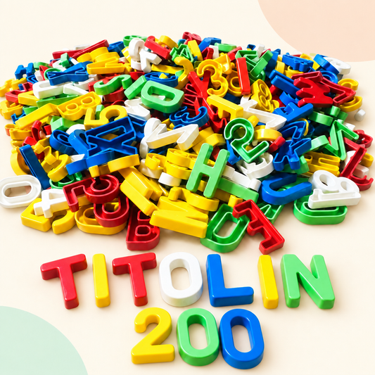 Jogo Alfanumérico do Kit Alfabetização Titolin
